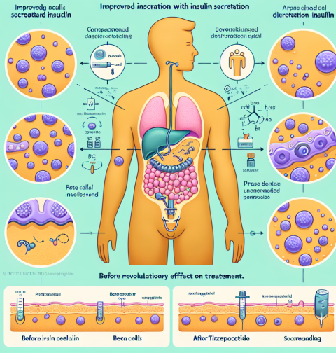 Verbesserung der Insulinsekretion: Wie Tirzepatide die Behandlung revolutioniert