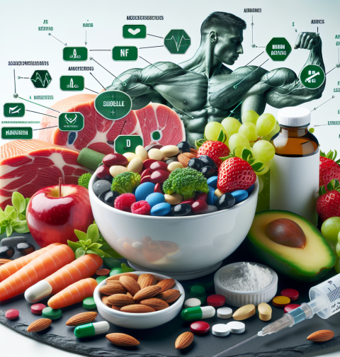 Ernährungsstrategien zur Unterstützung der Muskelfunktion mit Nandrolon phenylpropionat.