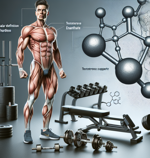 Muskeldefinition und Härte: Wie Testosteron enantat Ihre Fitnessziele unterstützt