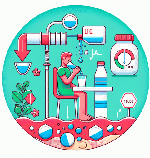 Geringe Wasserbindung bei der oralen Einnahme von Methanolonacetat