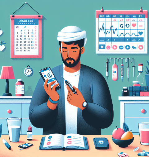 Unterstützung bei der Diabeteskontrolle durch Insulin