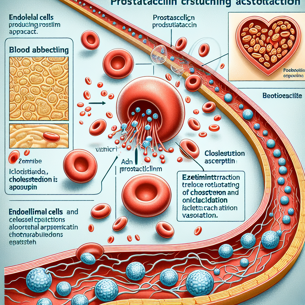 Einfluss auf Prostazyklin: Vaskuläre Aspekte von Ezetimib